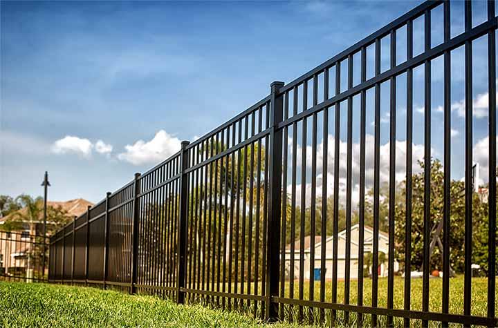 Aluminum Fence Installation
