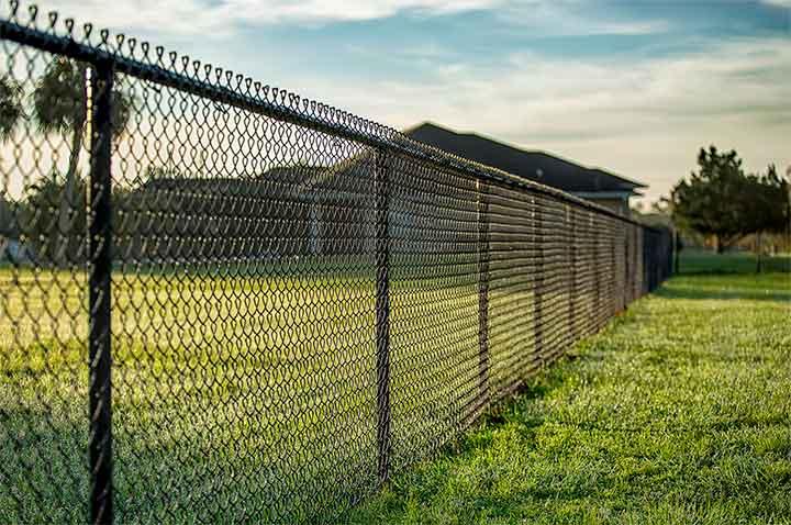 Chain Link Fence Installation - Sound Custom Fences
