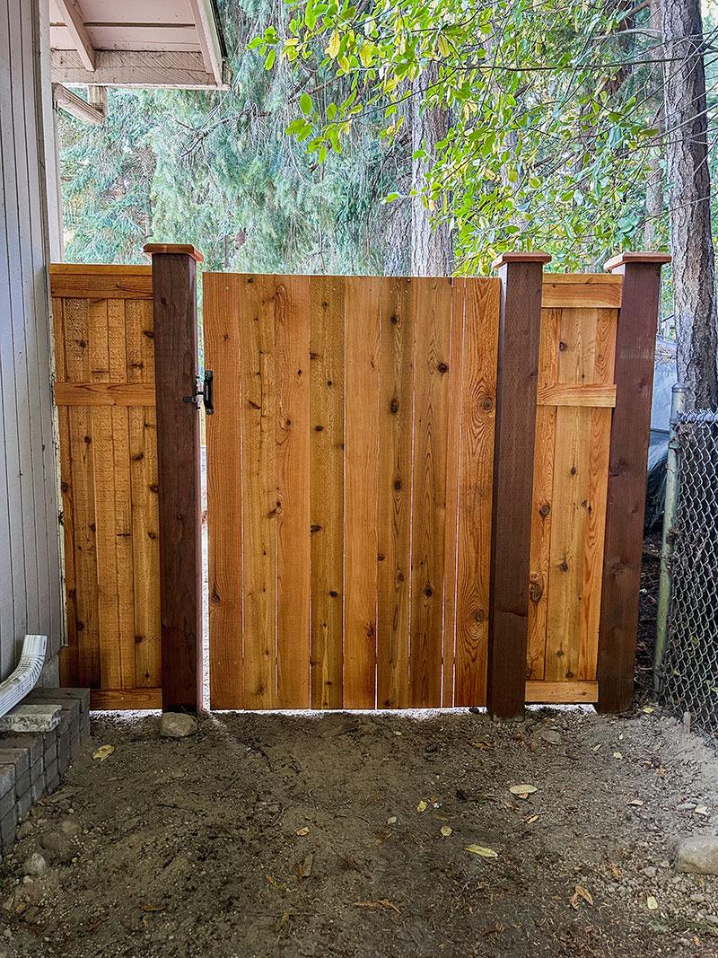 Port Orchard Board-on-Board Cedar Fence Installation - Board-on-Board Cedar Fence Installation in Port Orchard, Washington