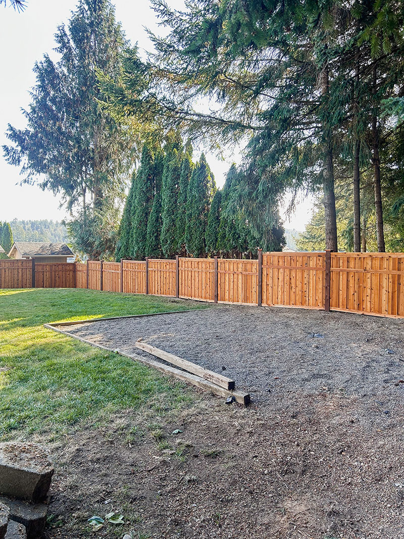 Port Orchard Board-on-Board Cedar Fence Installation - Board-on-Board Cedar Fence Installation - Image 5 in Port Orchard, Washington