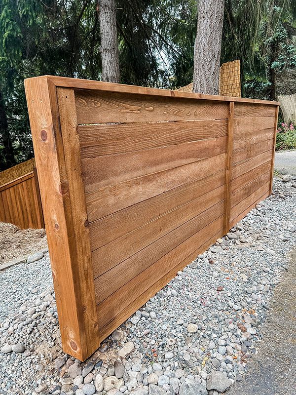 Gig Harbor Cedar Fence Install - Cedar Fence Installation - Image 5 in Gig Harbor, Washington