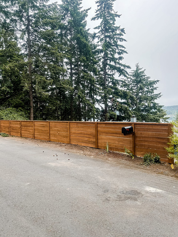 Gig Harbor Cedar Fence Install - Cedar Fence Installation - Image 6 in Gig Harbor, Washington
