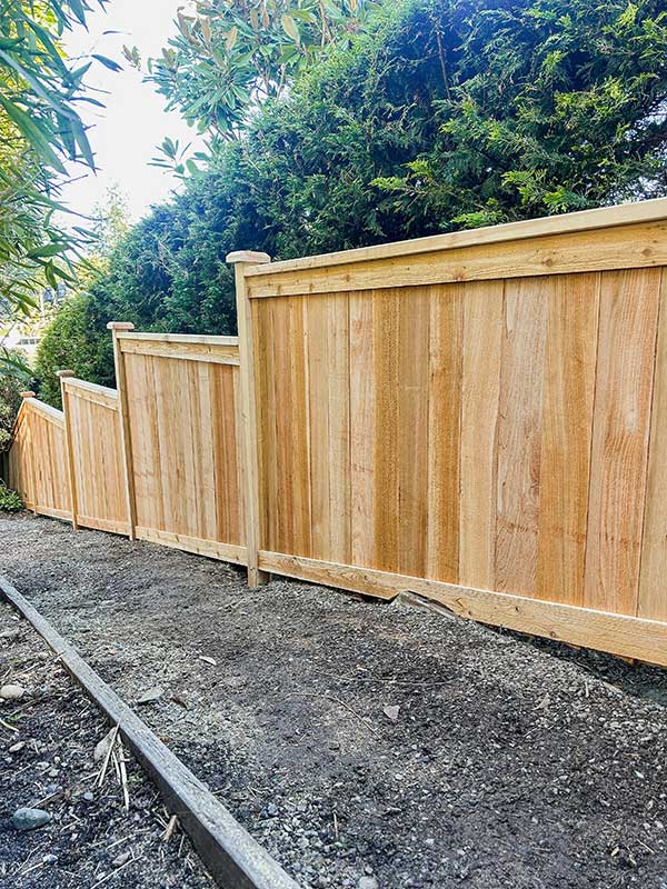 Fox Island Cedar Fence Replacement - Cedar Fence Replacement in Fox Island, Washington