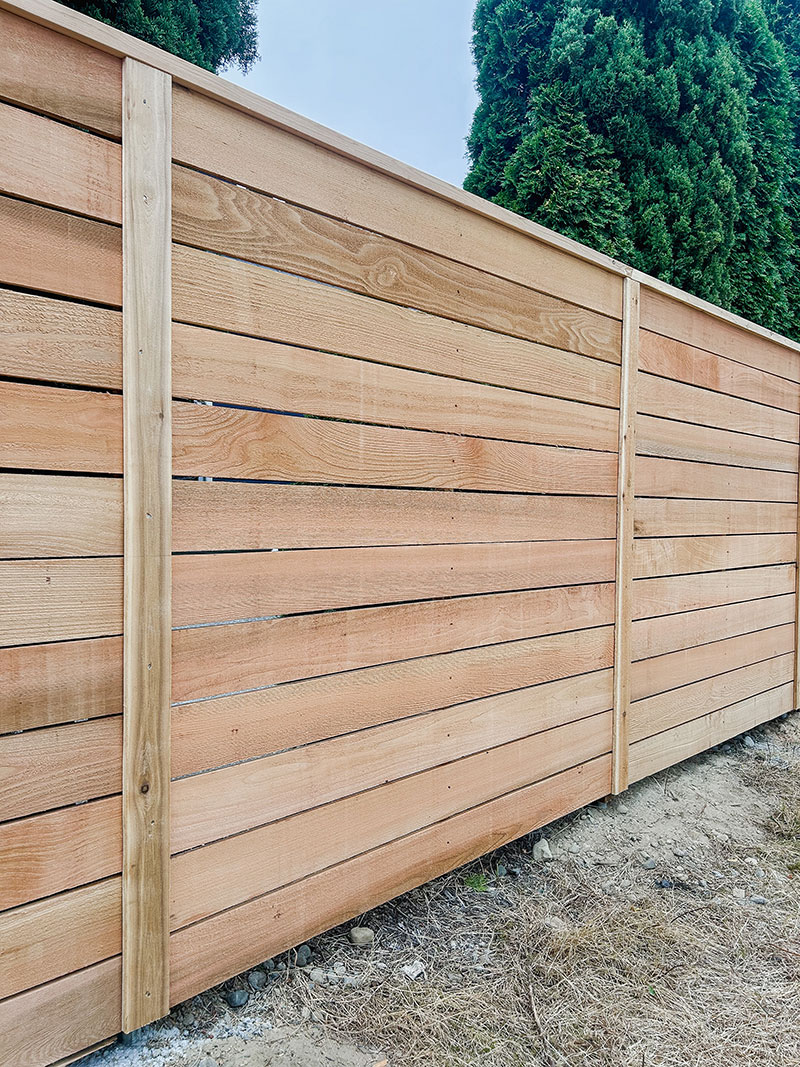Tacoma Horizontal Cedar Fence Replacement - Horizontal Cedar Fence Replacement - Image 8 in Tacoma, Washington