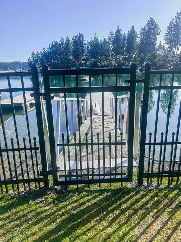 Fox Island Ornamental Fence Install - Ornamental Fence Install - Image 4 in Fox Island, Washington