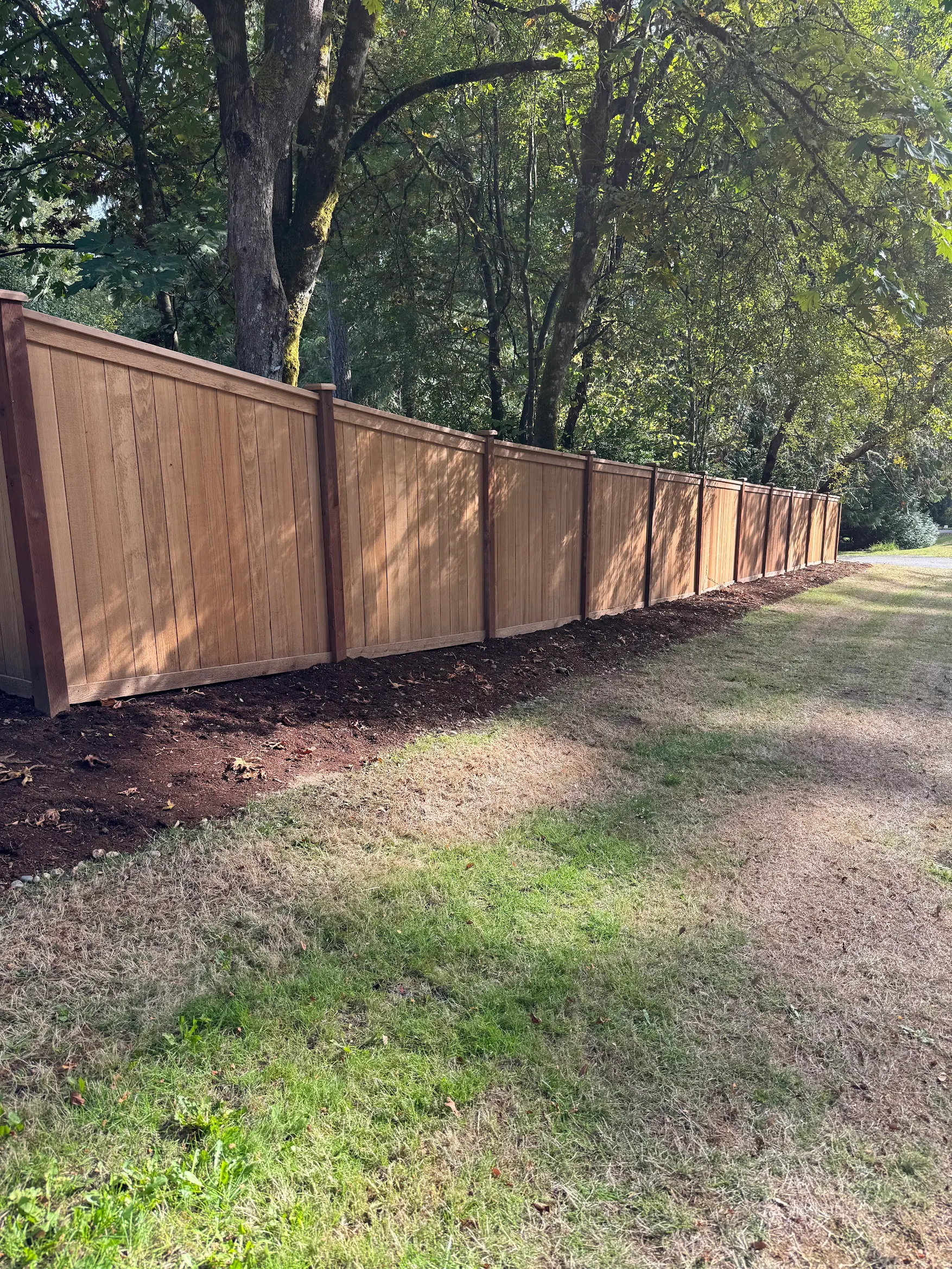 Steve Stromme's fence project